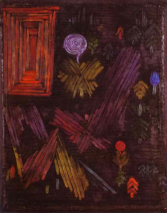 Port i trädgården - Paul Klee