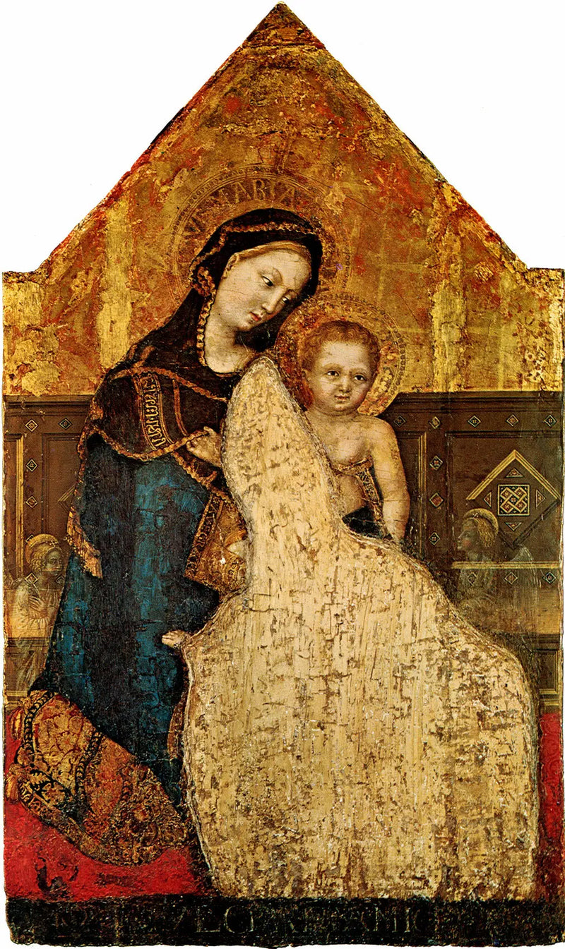 Madonna med barn - Gentile da Fabriano