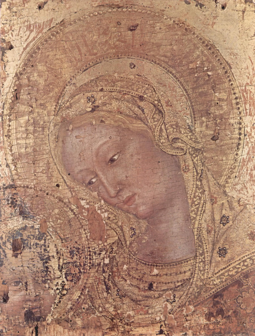 Madone fragment - Gentile da Fabriano - Alpha Reproduction