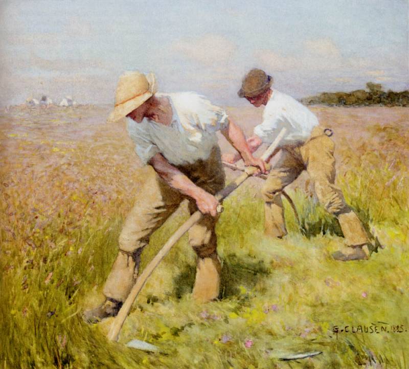 Les Faucheurs - George Clausen