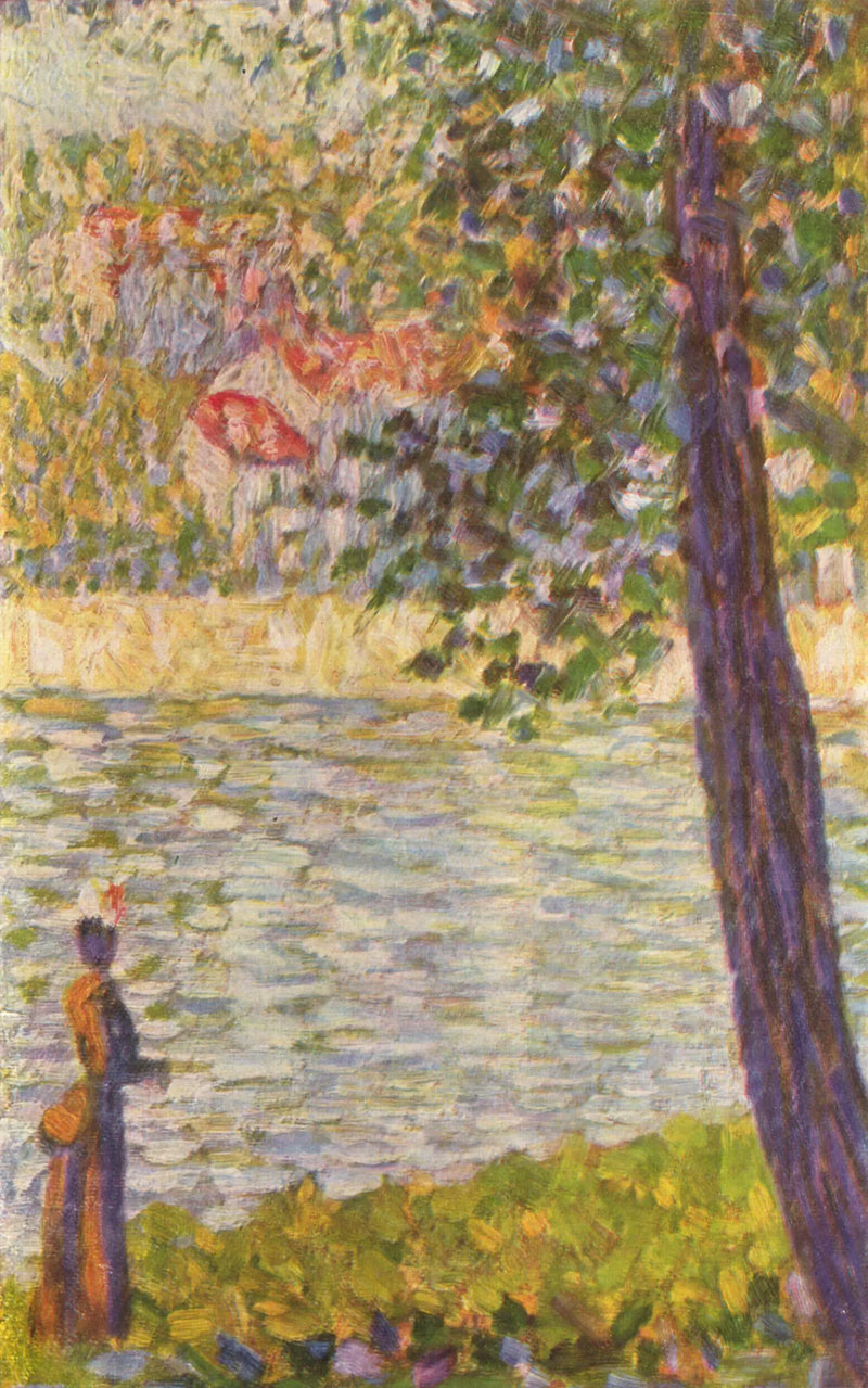 Morgonpromenaden - Georges Seurat