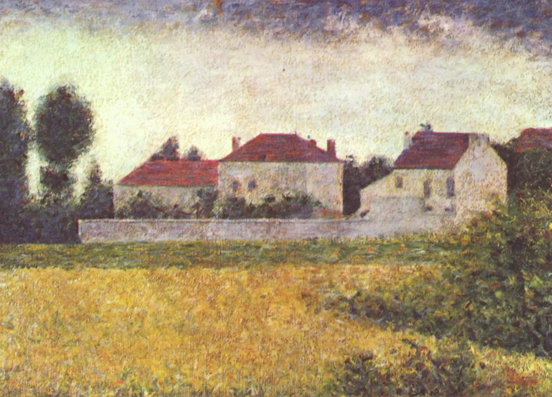 Ville d'Avray, vita hus - Georges Seurat