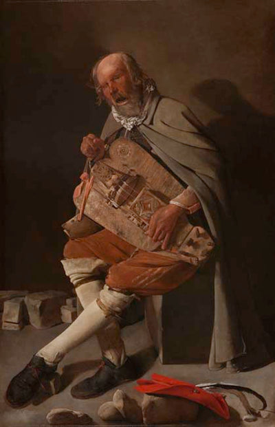 Le Vieilleur - Georges de La Tour - Alpha Reproduction