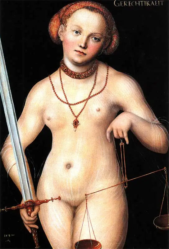 Justice - Lucas Cranach den äldre