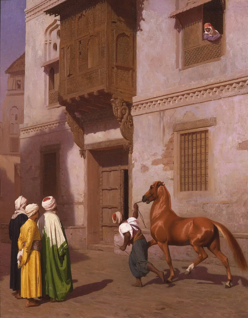 Hästmarknaden - Jean-Léon Gérôme