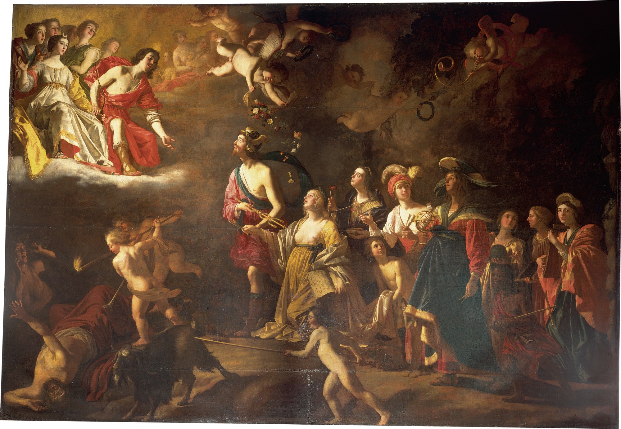 Apollon et Diane - Gerrit van Honthorst