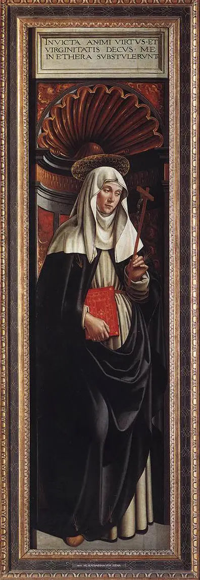 Sainte Catherine de Sienne - Domenico Ghirlandaio - Alpha Reproduction