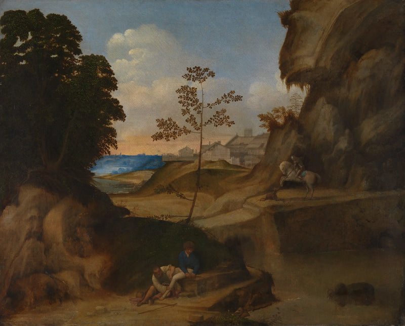 Solnedgång - Giorgione
