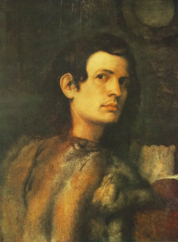 Porträtt av en man - Giorgione