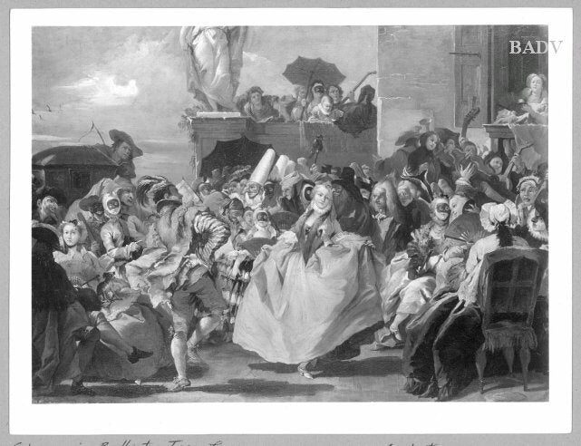 Mascarade - Giovanni Battista Tiepolo