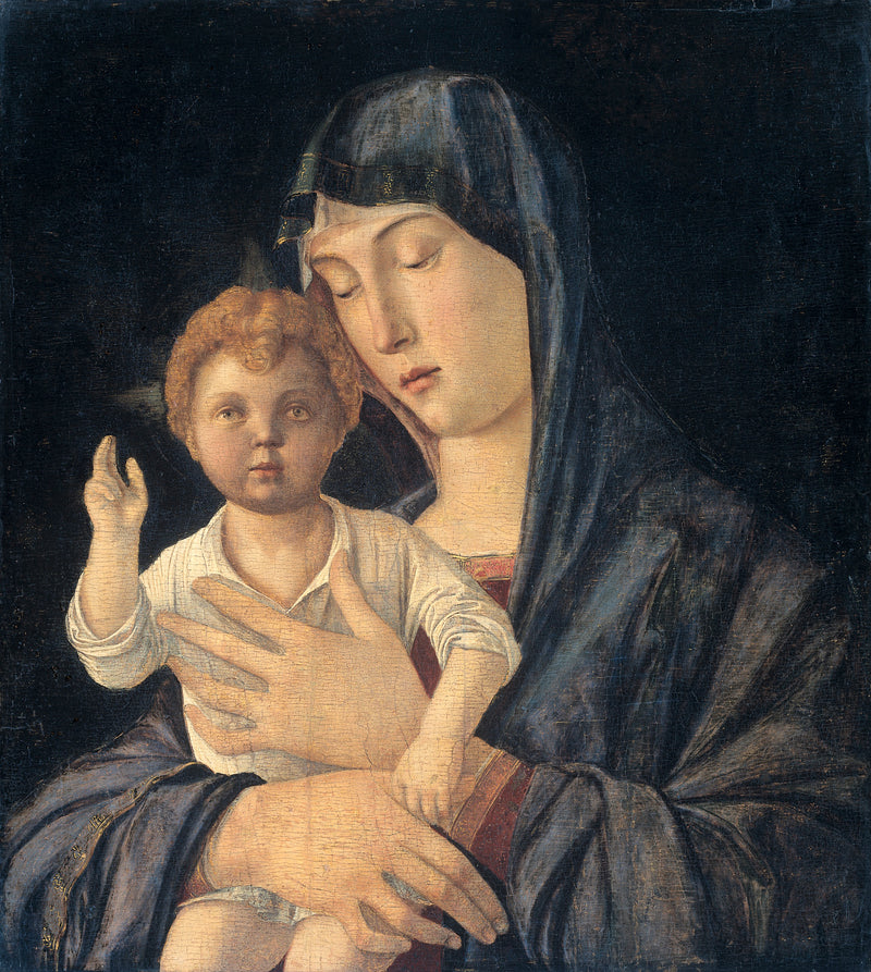 Madonna med barn - Giovanni Bellini