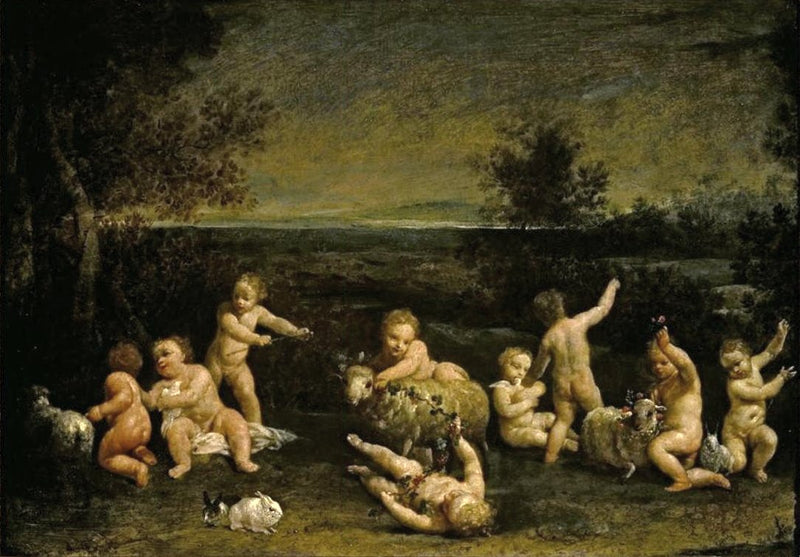 Cupidon gambadant - Giuseppe Maria Crespi