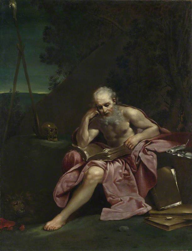 Saint Jérôme dans le désert - Giuseppe Maria Crespi