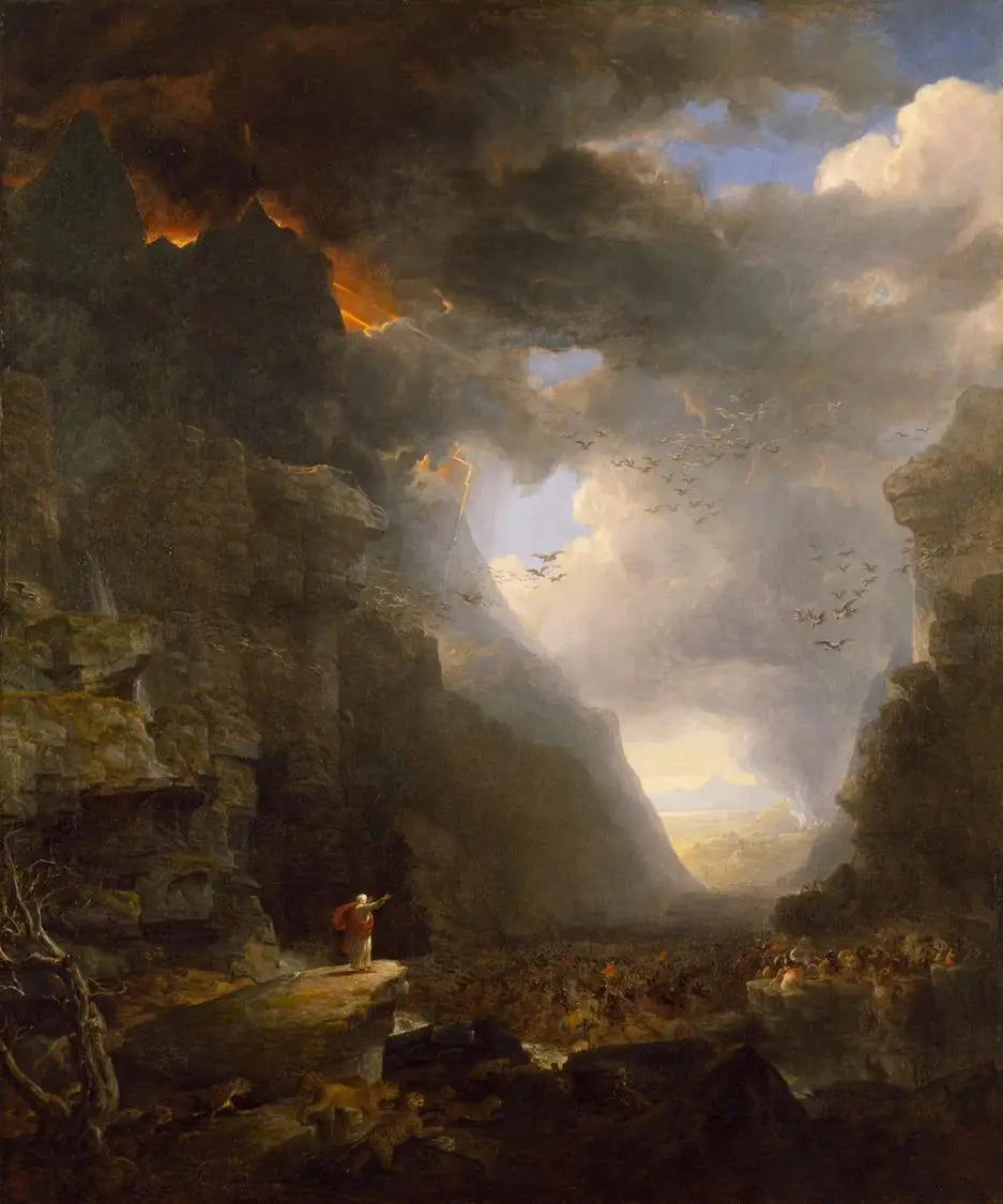 Le jugement de Dieu sur Gog - Asher Brown Durand - Alpha Reproduction
