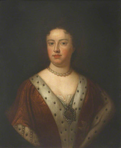 Reine Anne (1665–1714) (copie d'après un tableau antérieur de 1705) - Godfrey Kneller