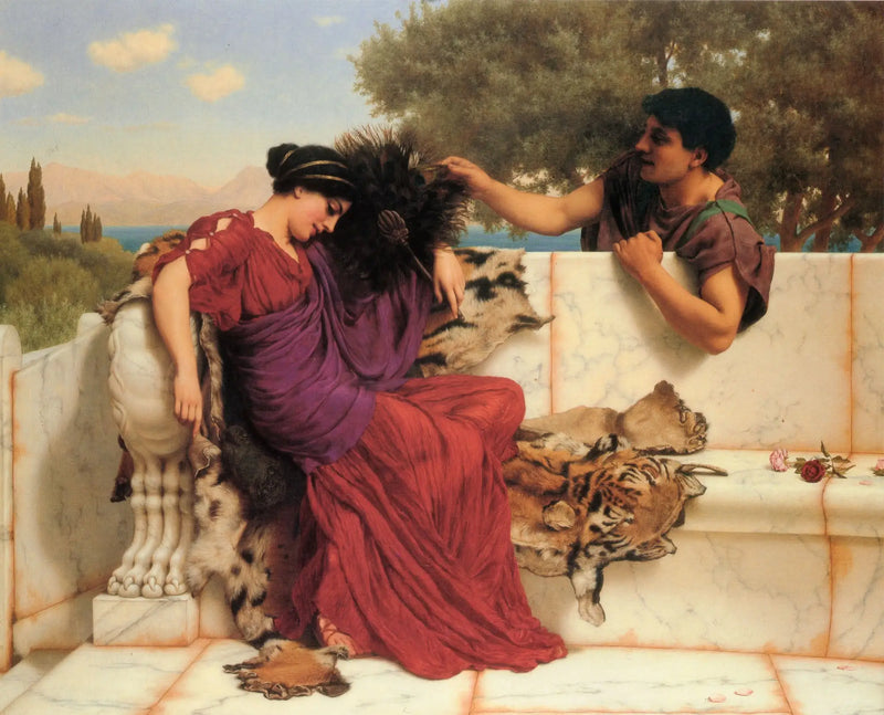 Den gamla, gamla historien - John William Godward