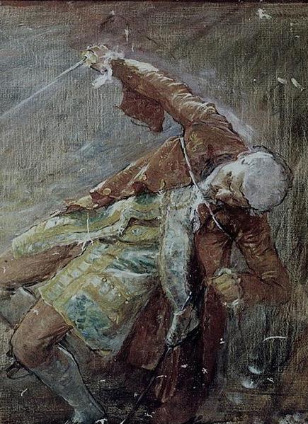 Le Gouverneur Bustamante — Félix Resurrección Hidalgo, vers 1900, Huile sur toile