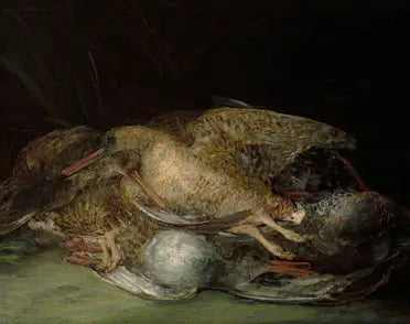 Stilleben med snäppor - Francisco de Goya