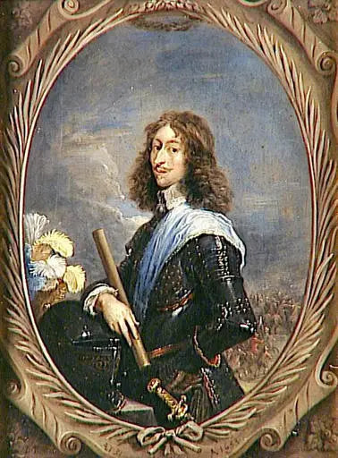 Porträtt av Louis II de Bourbon-Condé kallad den Store Condé - David Teniers den Yngre