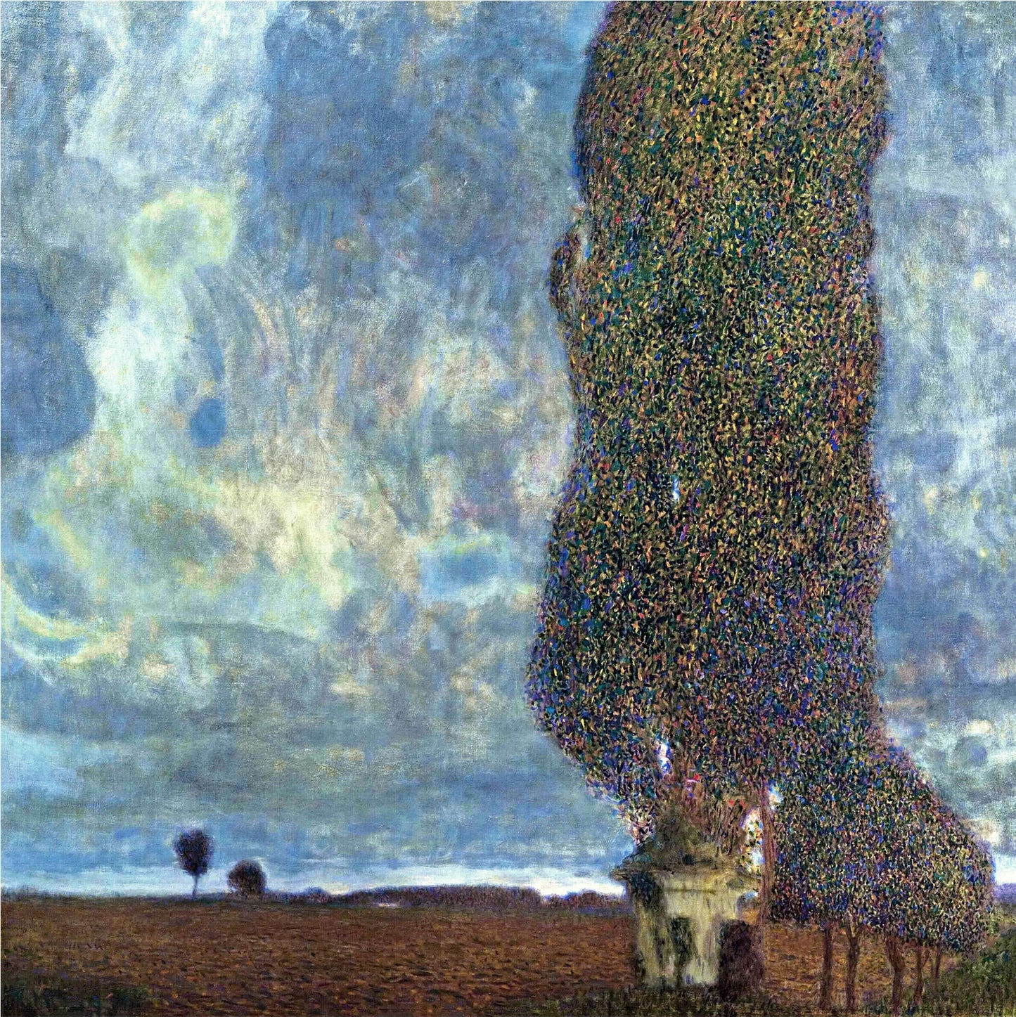 🌳 Stora Poppel II (Annalkande Åskväder) – Gustav Klimt (cirka 1903)