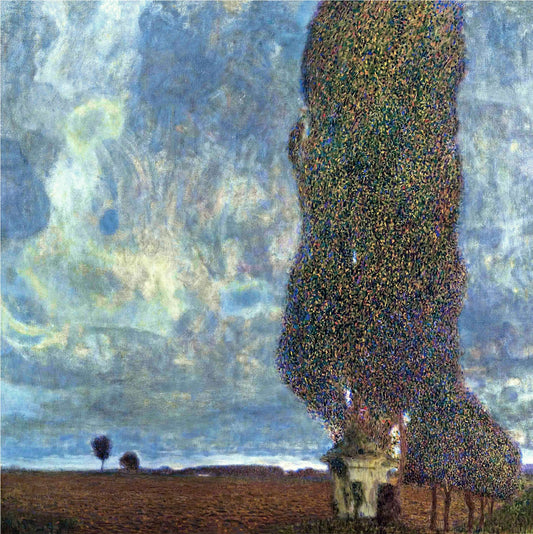 🌳 Stora Poppel II (Annalkande Åskväder) – Gustav Klimt (cirka 1903)
