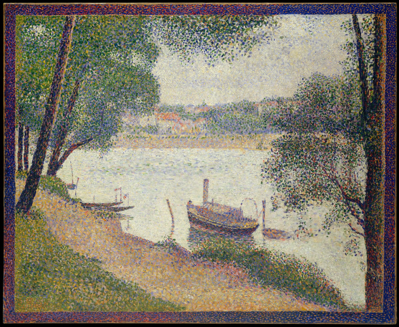 Grått väder, Stora Jatte - Georges Seurat