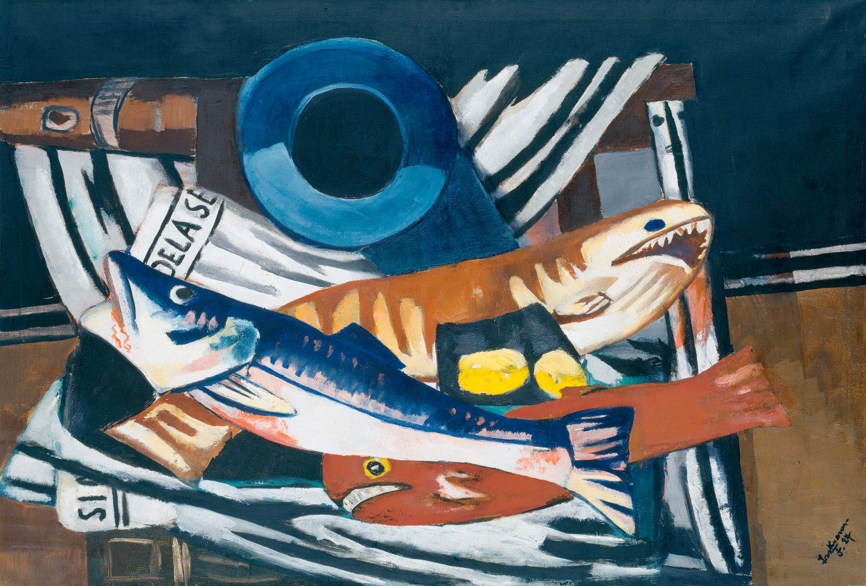 Großes Fisch-Stillleben - Max Beckmann