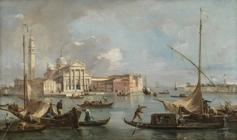 Vy av San Giorgio Maggiore - Francesco Guardi