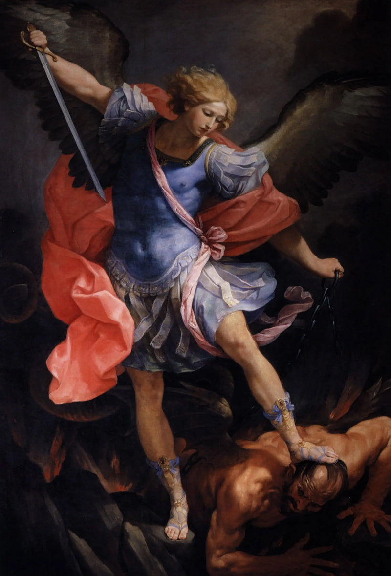 Saint Michel Archange som besegrar demonen - Guido Reni