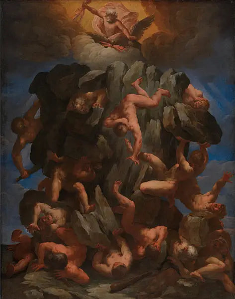Jättarnas fall - Guido Reni