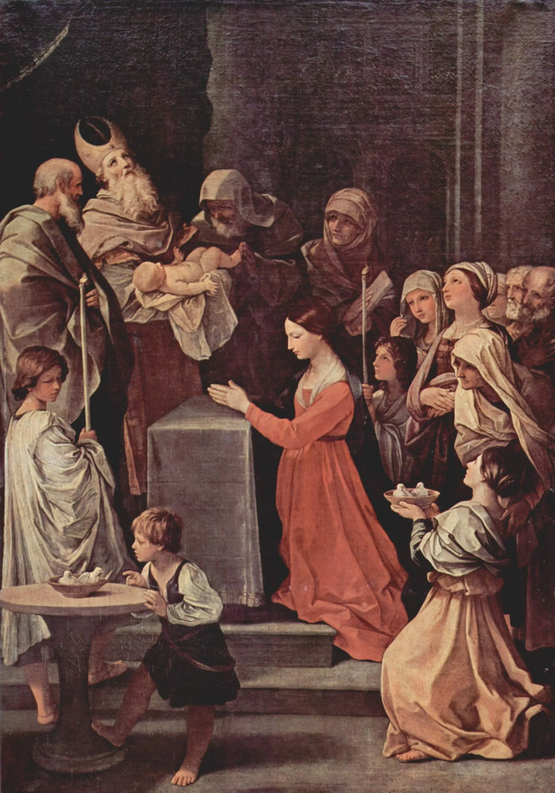 Madonnans rening - Guido Reni