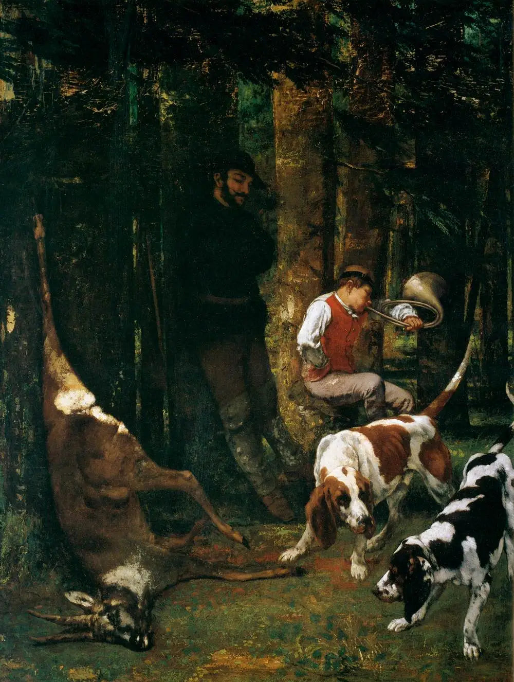 La Curée - Gustave Courbet - Alpha Reproduction