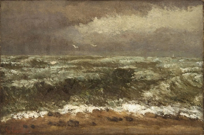 Vågor - Gustave Courbet