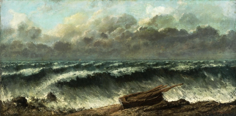 Vågor - Gustave Courbet
