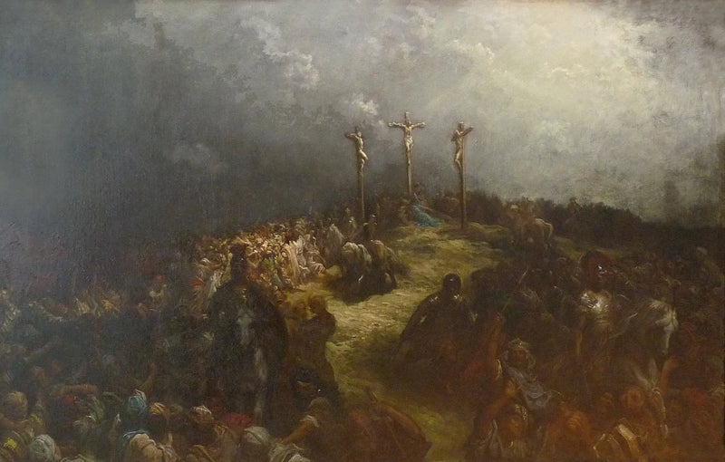 Korsfästelsen - Gustave Doré