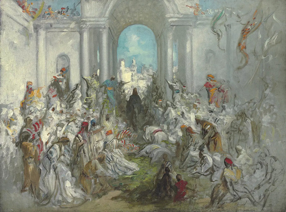 L’entrée du Christ à Jérusalem - Gustave Doré - Alpha Reproduction