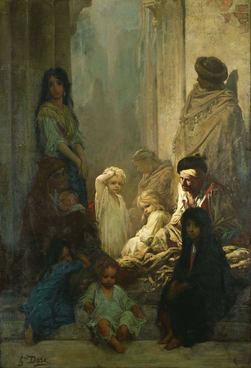 La Siesta, Spaniens minne - Gustave Doré