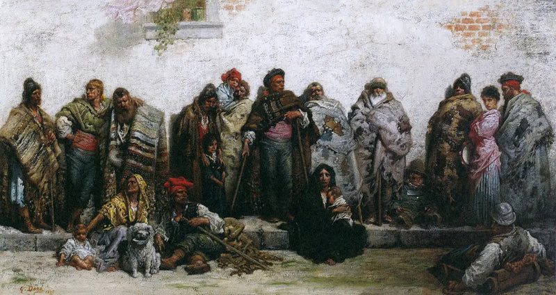 Burgos tiggare - Gustave Doré