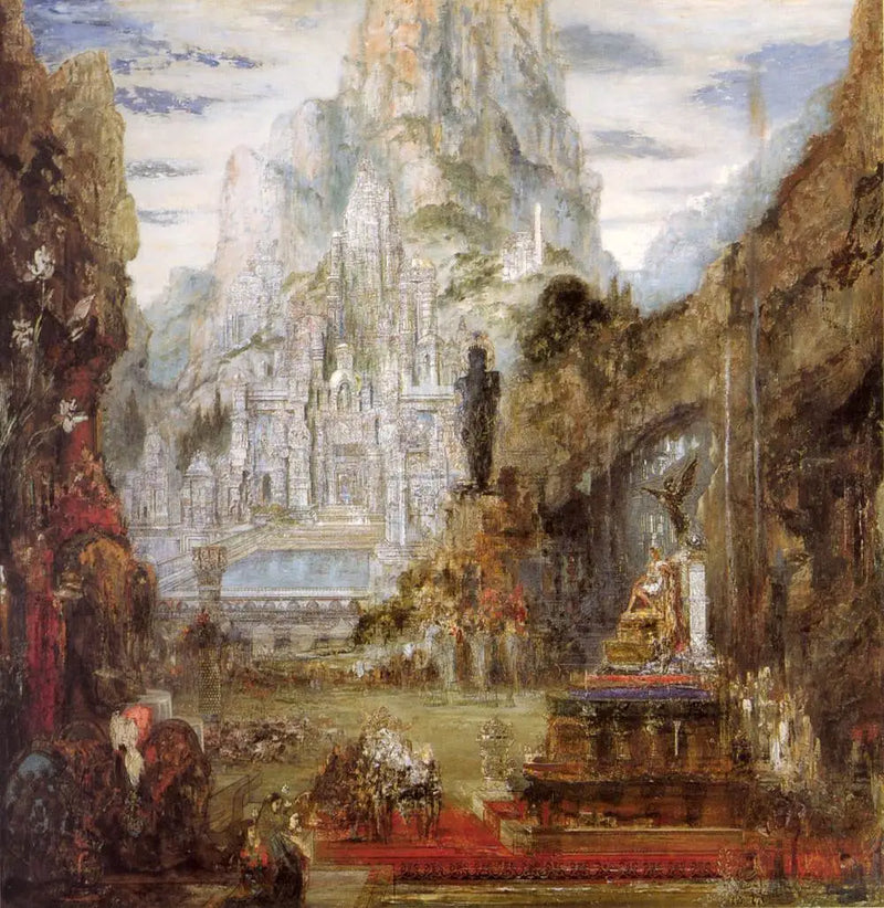 Triumf av Alexander den Store - Gustave Moreau