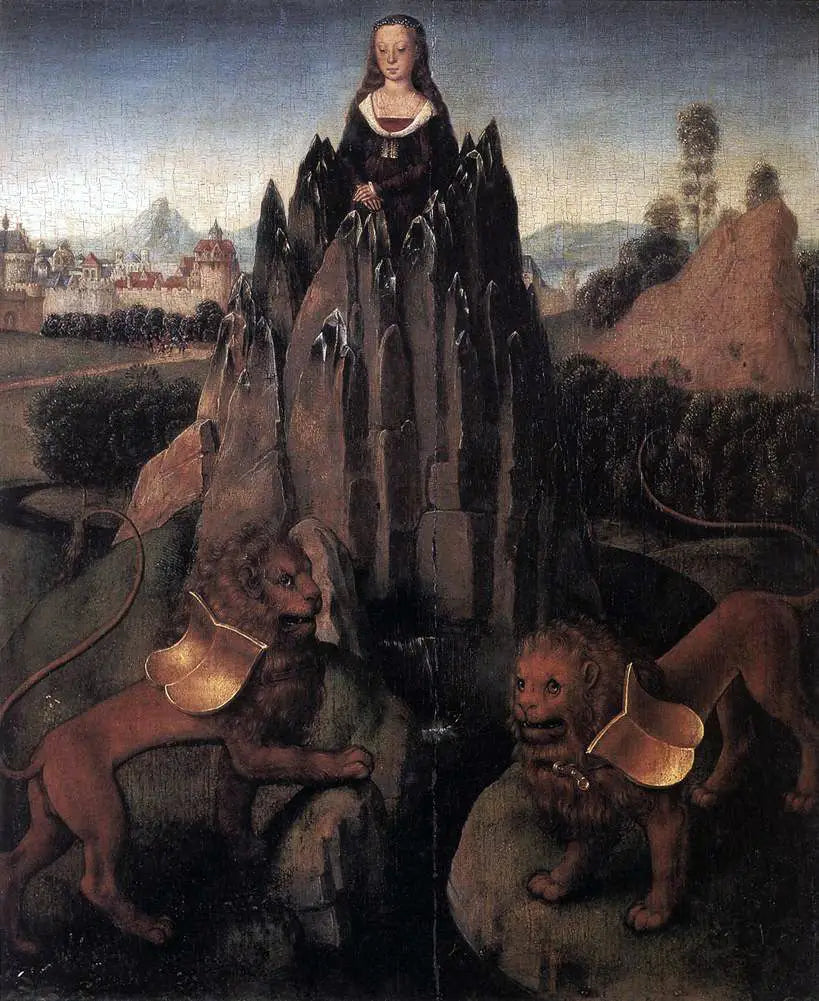 Allégorie de la chasteté - Hans Memling - Alpha Reproduction