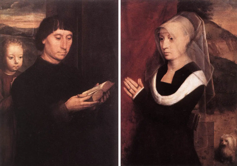 Porträtt av två donatorer - Hans Memling