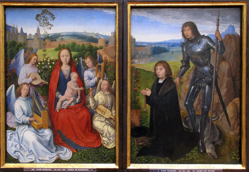 Diptyk från München - Hans Memling