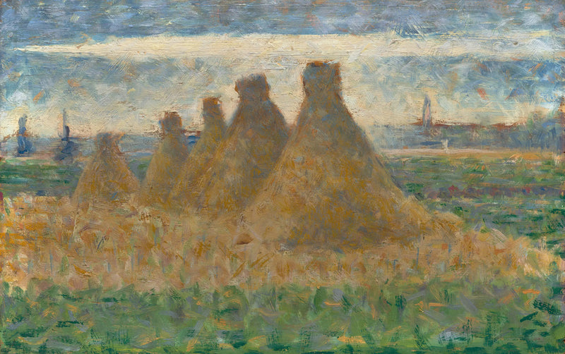Höstackar - Georges Seurat