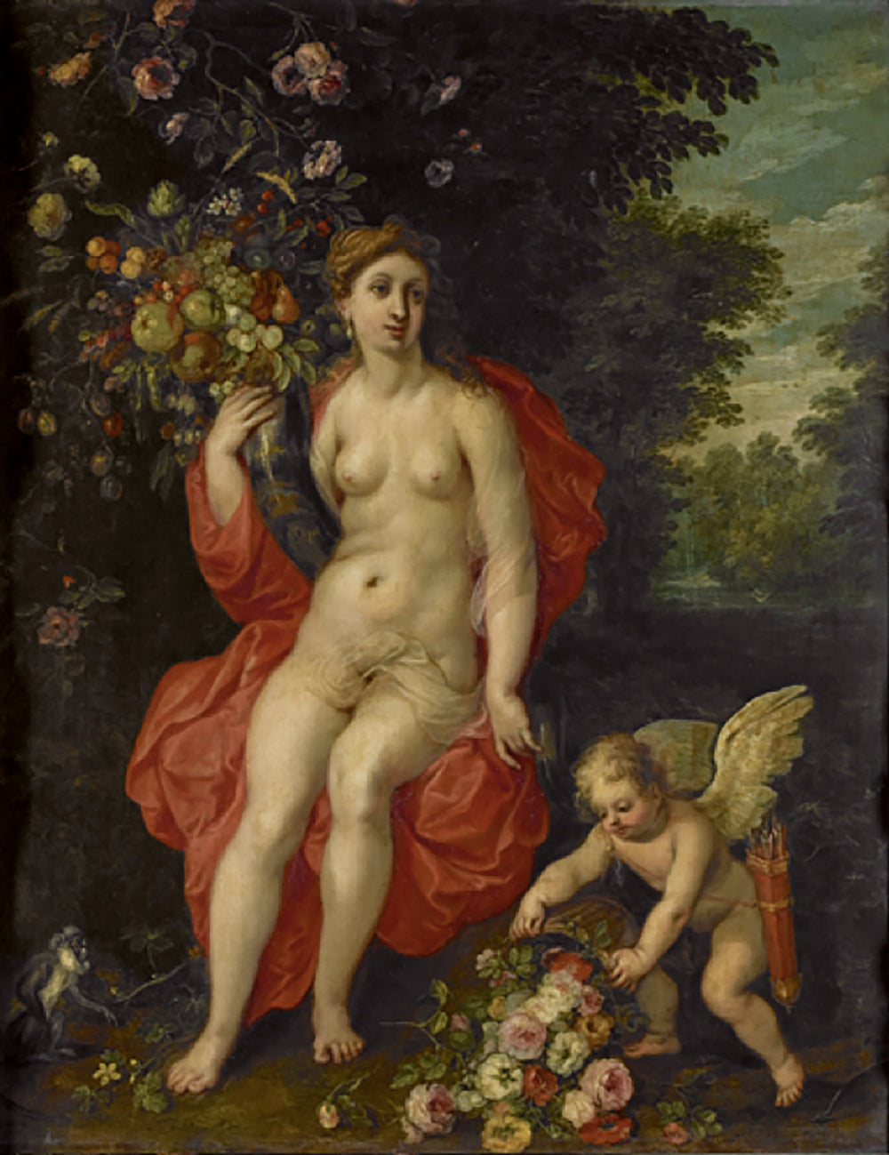 Allégorie de la fécondité - Jan Brueghel l'Ancien