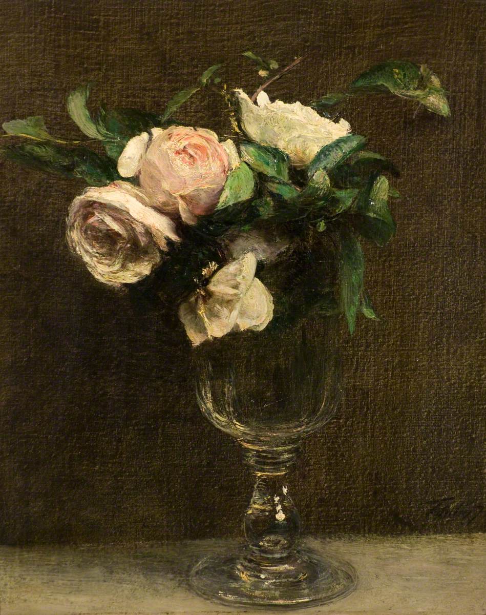 Roses - Henri Fantin-Latour