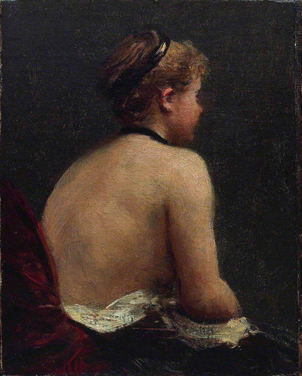 Le modèle - Henri Fantin-Latour