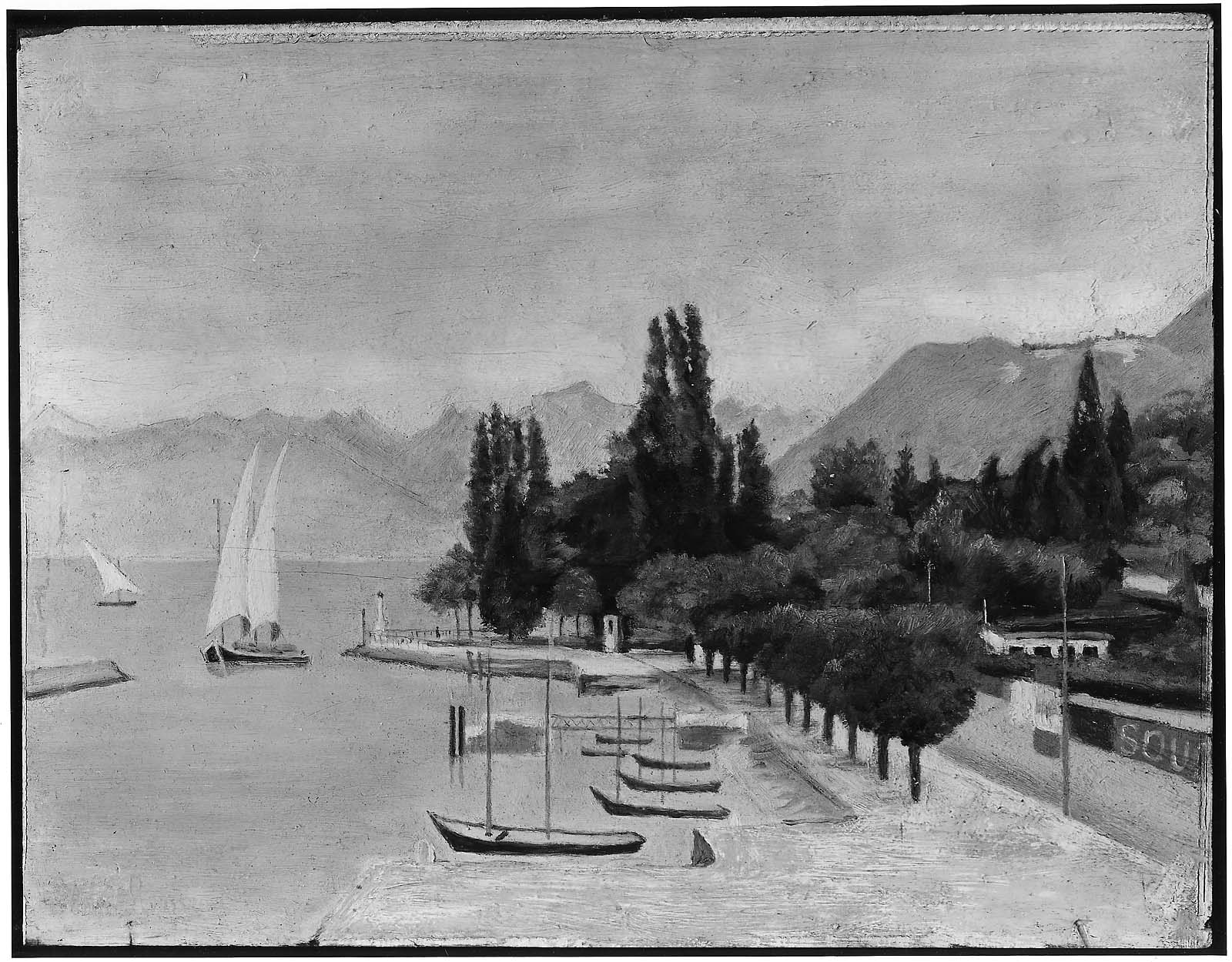 Lac Léman - Henri Rousseau