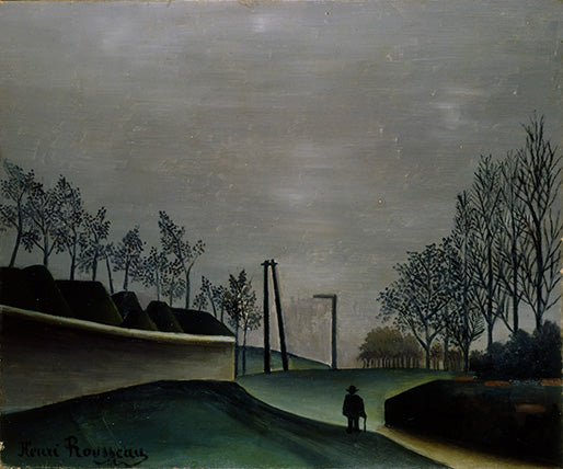 Vue des fortifications - Henri Rousseau