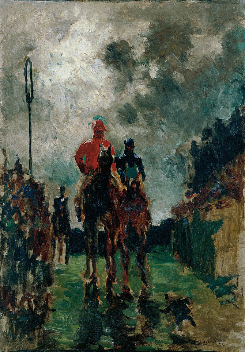Jockeyerna - Henri de Toulouse-Lautrec