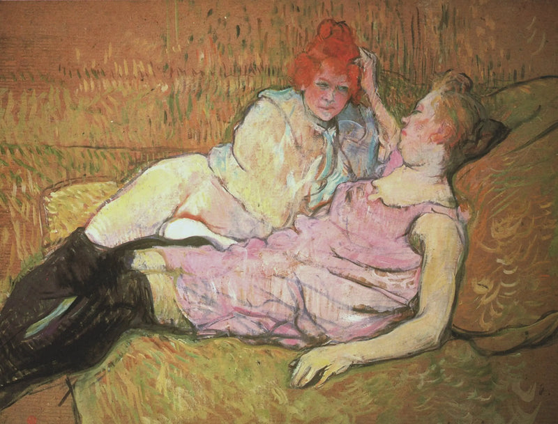 Sofan - Henri de Toulouse-Lautrec
